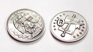 BioShock Infinite Silver Eagle Coin (store 04)